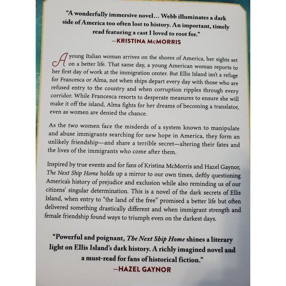 The Next Ship Home By Heather Webb - Picture 2 of 3